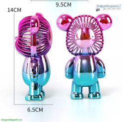 thumbnail Quạt điện cầm tay Bearbrick - 4