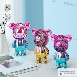 thumbnail Quạt điện cầm tay Bearbrick
