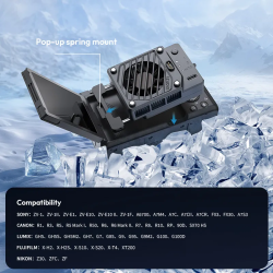 thumbnail Quạt tản nhiệt camera Ulanzi Ulanzi CU01 Thermostatic Semiconductor Camera Cooler - 2