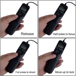 thumbnail Remote Timer timelapse Commlite for sony A7,A6300, A58,... (Multi shoe) - 0