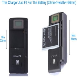 thumbnail Sạc đa năng nhiều loại pin máy ảnh camera - 0