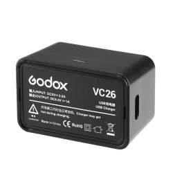 thumbnail Sạc Godox VC26 for flash Godox V1 V860iii - 0