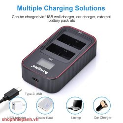 thumbnail Sạc Kingma BM058-BLJ31 for Panasonic DMW-BLJ31 S1 S1H S1R - 3