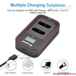 thumbnail Sạc Kingma BM058-BX1 for Sony NP-BX1 ZV1 - 0