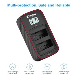 thumbnail Sạc Kingma BM058 for Nikon EN-EL25 Z30 Z50 ZFC