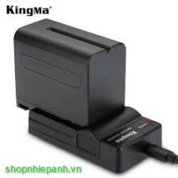 thumbnail Sạc đơn kingma F970 F770 F550 FM500 cổng USB cho pin đèn led máy quay - 2