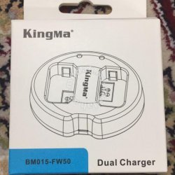 thumbnail sạc pin đôi Kingma for sony FW50 E-mount (sony nex, sony a7, sony a6500...) - 3