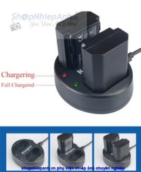 thumbnail Sạc pin đôi Kingma for Sony FZ100 a9 a7iii a7riii A6600 - 0