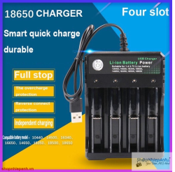 thumbnail Sạc pin gimbal 18650 đa năng BMAX