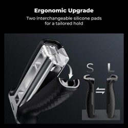 thumbnail Side handle K&F concept 2 ngàm Nato và 3/8 Arri (kf31.235) - 0