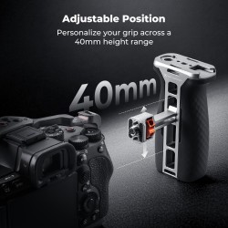 thumbnail Side handle K&F concept 2 ngàm Nato và 3/8 Arri (kf31.235) - 3
