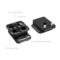 thumbnail SmallRig Arca-Type Quick Release Plate 5802 - 0