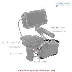 thumbnail Smallrig “Black Mamba” Cage for Canon EOS R6 Mark III / R6 II 4161 - 3