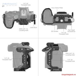 thumbnail SmallRig “Black Mamba” Cage for Canon EOS R7 4003 - 0