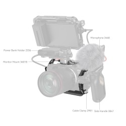 thumbnail SmallRig Cage for Canon EOS R6 Mark II R6II 4159B - 3