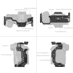 thumbnail SmallRig Cage for Canon EOS R6 Mark II R6II 4159B - 0