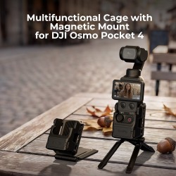 thumbnail Smallrig Cage for DJI Osmo Pocket 4 / 3,Magnetic Mount,Built-in Stand,expansion Interface 6003 - 0