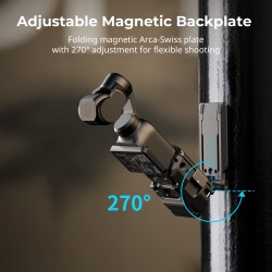 thumbnail Smallrig Cage for DJI Osmo Pocket 4 / 3,Magnetic Mount,Built-in Stand,expansion Interface 6003 - 1