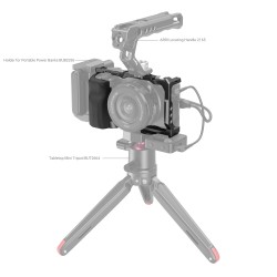 thumbnail Smallrig Cage for Sony ZV-E10 with hand grip 3538B - 1