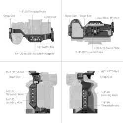 thumbnail Smallrig Camera Cage Kit for Sony A7 V / A7R V / A7 IV 6024 - 0