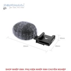 thumbnail Smallrig Cold Shoe Adapter Furry Windscreen Sony ZV series 3526 - 3