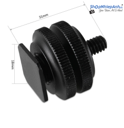 thumbnail SmallRig Cold Shoe Adapter Pack (2 pcs) 1631 - 0