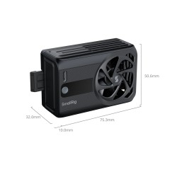 thumbnail SmallRig Cooling Fan for Mirrorless Cameras (Hybrid Cooling) 5328 - 1