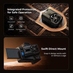 thumbnail SmallRig Cooling Fan for Mirrorless Cameras (Hybrid Cooling) 5328 - 8