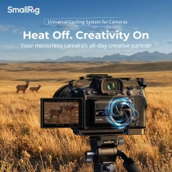 thumbnail SmallRig Cooling Fan for Mirrorless Cameras (Hybrid Cooling) 5328 - 5