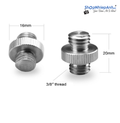 thumbnail SmallRig Double Head Stud 2pcs pack with 3/8