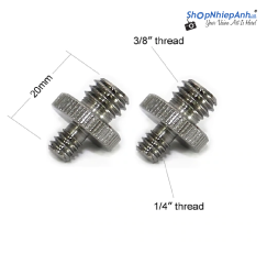 thumbnail SmallRig Double Head Stud with 1/4 (1pcs) - 0