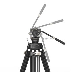 thumbnail SmallRig FreeBlazer Heavy-Duty Carbon Fiber Tripod Kit 3989 - 2