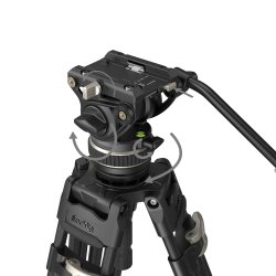 thumbnail SmallRig FreeBlazer Heavy-Duty Carbon Fiber Tripod Kit 3989 - 2