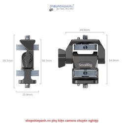 thumbnail Smallrig Giá đỡ màn hình xoay và nghiêng với 2 đầu ốc 1/4 4886 - 4