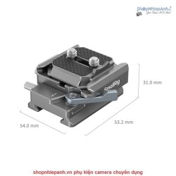 thumbnail Smallrig HawkLock H38 Arca-Swiss Quick Release Plate for DJI gimbal 4639 - 1