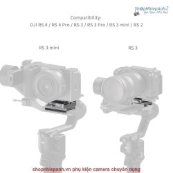 thumbnail Smallrig HawkLock H38 Arca-Swiss Quick Release Plate for DJI gimbal 4639 - 2