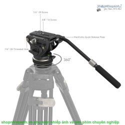 thumbnail SmallRig Heavy-Duty Video Head DH10 4165 - 4