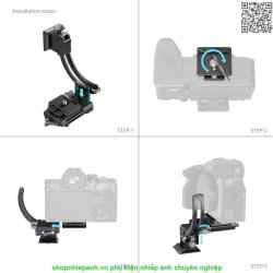 thumbnail Smallrig Horizontal-to-Vertical Mount Plate Kit for Mirrorless Cameras 4349 - 5