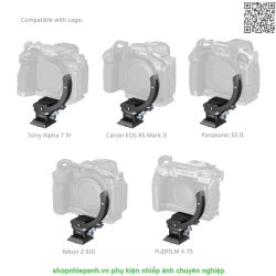 thumbnail Smallrig Horizontal-to-Vertical Mount Plate Kit Mirrorless Cameras 4349 - 5