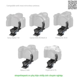 thumbnail Smallrig Horizontal-to-Vertical Mount Plate Kit Mirrorless Cameras 4349 - 7