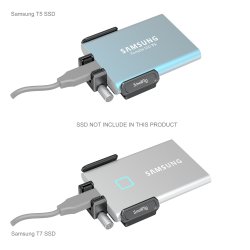 thumbnail Smallrig Kẹp ổ cứng T5/T7 SSD Mount for BMPCC 6K PRO và universal 3272 - 1