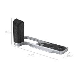 thumbnail SmallRig L-Shape Mount Plate with Handle for FUJIFILM X100VI / X100V (Silver) 4555 - 0