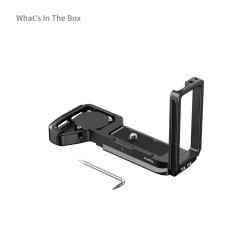 thumbnail Smallrig L-Shaped Mount Plate with AirTag Slot for Sony A7 V / A7R V / A7 IV / A7S III / A1 / A7R IV 6034 - 5