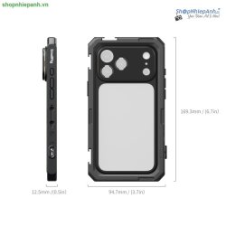 thumbnail Khung SmallRig Mobile Video Cage for iPhone 17 Pro (Basic Edition) 5545 - 0