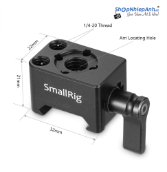 thumbnail SmallRig Nato Clamp Mount with Arri (3/8”)Hole 2207 - 0