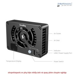 thumbnail Smallrig Quạt tản nhiệt Cooling System for Sony / Canon / fujifilm 4815 - 2