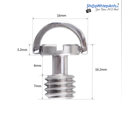 thumbnail SmallRig Quick Release Camera Fixing Screw 3/8 Inch 872 (1pcs) - 0