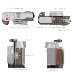 thumbnail SmallRig “Retro” Cage for FUJIFILM X100VI 4557 - 1