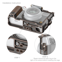 thumbnail SmallRig “Retro” Cage for FUJIFILM X100VI 4557 - 3
