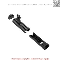 thumbnail SmallRig Rotatable Bilateral Side Handle with Wireless Control and M.2 SSD 4841 - 3
